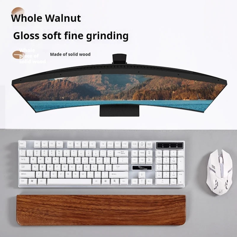 Elegant Wood Wrist Pad