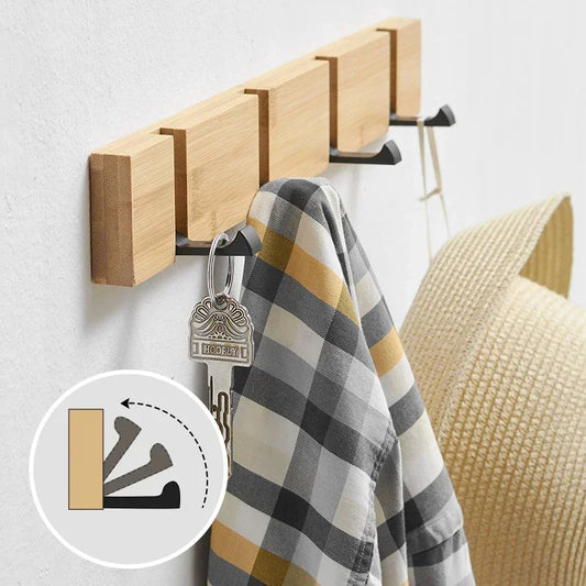 Bamboo Wall Key Hanger