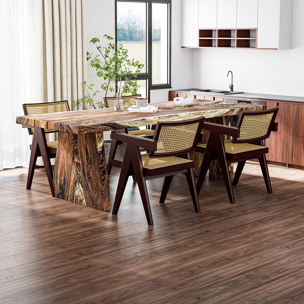 Chic Rattan Dining Chair