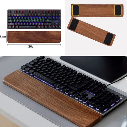 Elegant Wood Wrist Pad