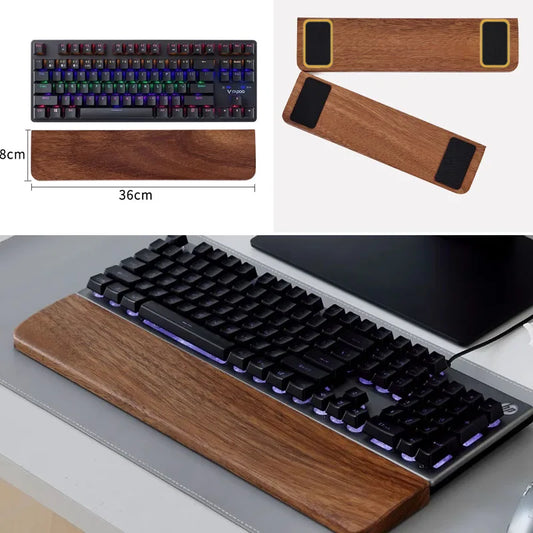Elegant Wood Wrist Pad