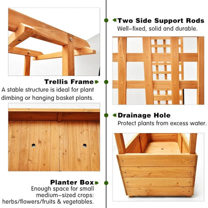 Garden Oasis Planter Box