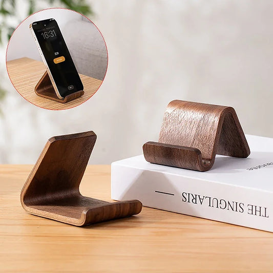 Solid Wood Phone Stand