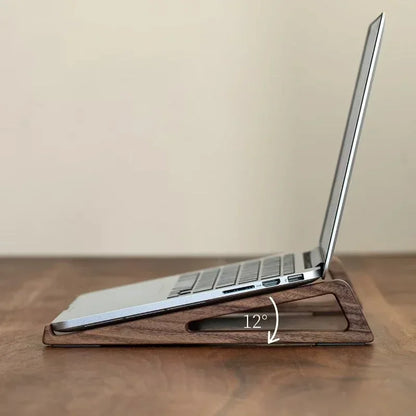 Sleek Wood Laptop Stand