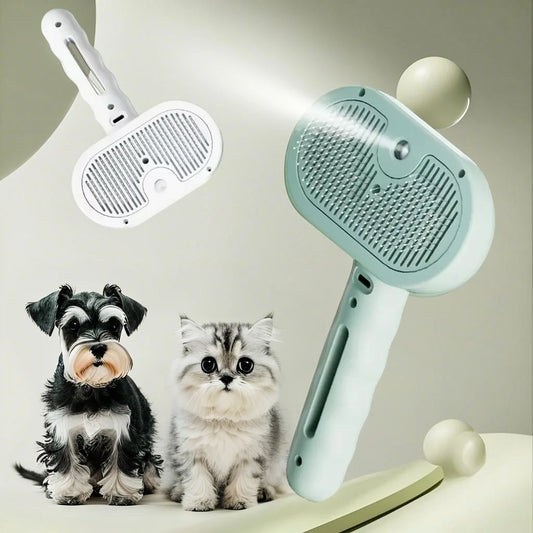 Pet-Friendly Grooming Mist Comb