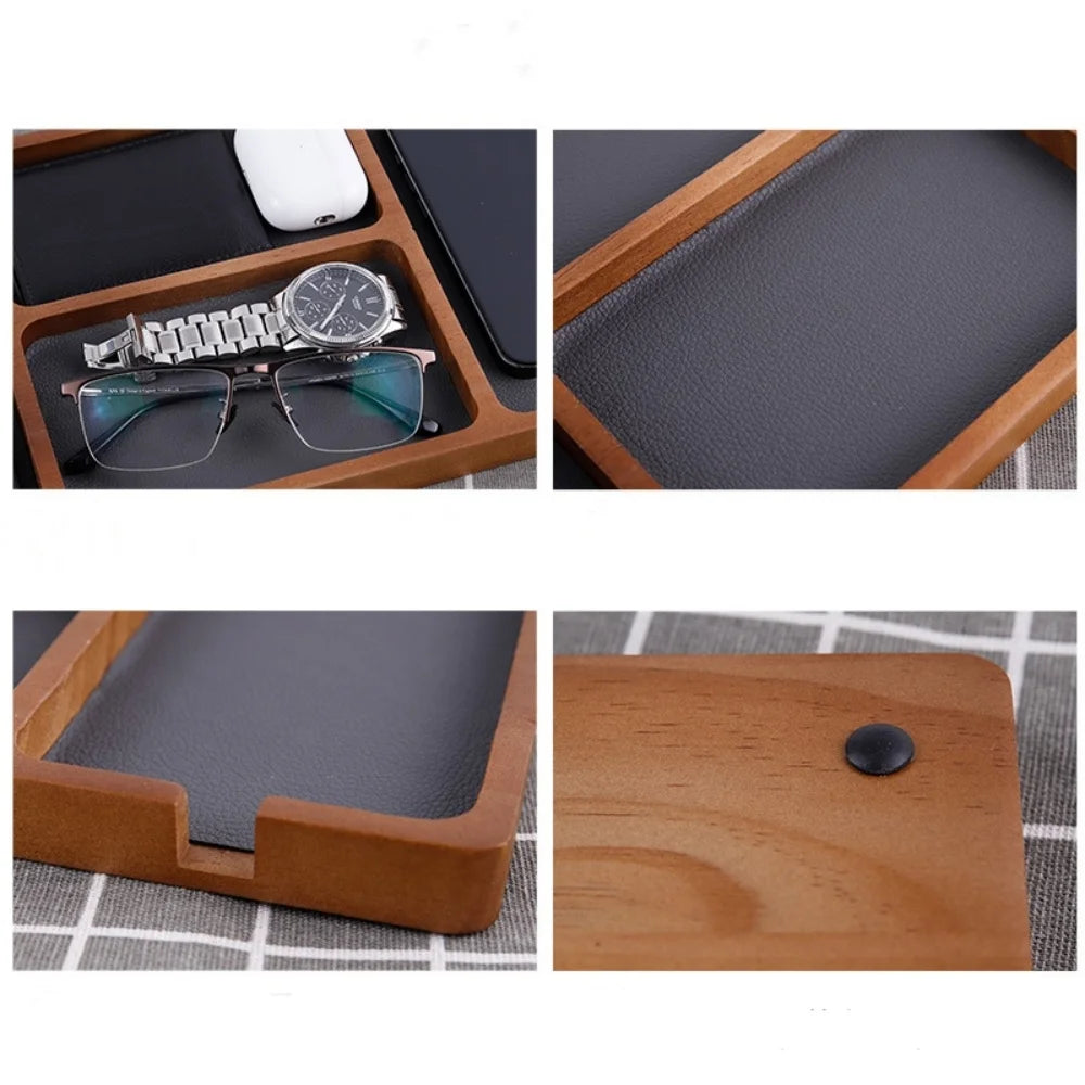 Elegant Wooden Organizer Tray