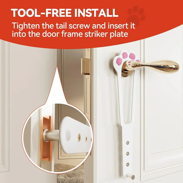 Cat Door Guard Flex Latch