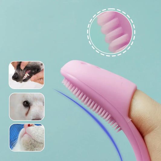 Gentle Pet Care Finger Brush