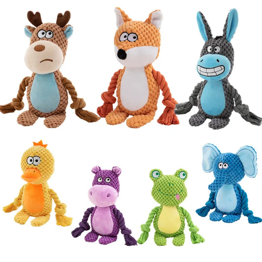 Plush Pals Squeaky Dog Toy