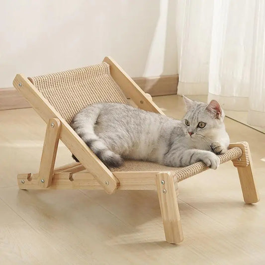 Sisal Beach Chair Cat Lounger