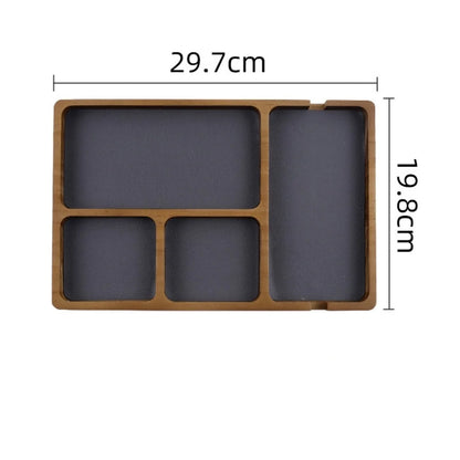 Elegant Wooden Organizer Tray