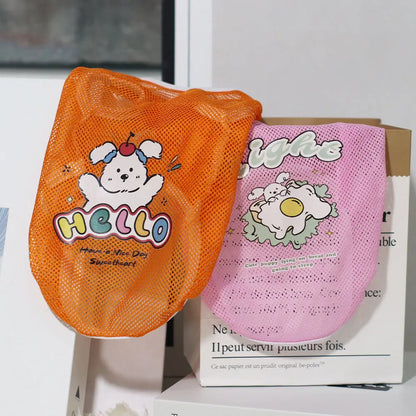 Cute Cartoon Pet Vests